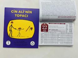 22 Haziran 2025 hediyelik orijinal Diyanet takvim yaprağı (Cin Ali kitabı hediyeli:)