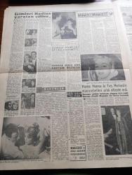 Havadis Gazetesi - 2 Şubat 1961 - Örtülü Ödenek Davasına Dair Karar Bugün - İstanbul Ankara Hadiseleri İle İlgili Duruşma Bugün Başlıyor - Feza Yolcusu 4 Yaşındaki Şempanze - Cemal Gürsel İle Kennedy Arasında Teati Edilen Telgraf - Dün Müstehcen Filmler Gösteren Dört Kişi Yakalandı - Sophia Loren Hastanede - Ali Fuat Cebesoy Memleketçi Hür Demokrat Parti Başkanı Olacak - Bu Ceset Kimin Yazan W. J. Yazı Dizisi - Moskova Dostluk Üniversitesi Hakkında - İstanbul Tezatlar Şehri Yazan Orhan Seyfi Orhon Köşe Yazısı - Fidel Castro Güney Amerika Tek Millet Olacak Dedi - NATO Genel Sekreteri Spaak'ın İstifası Basında Geniş Akisler Uyandırdı - Marilyn Monroe İle Yves Montand'ın Münasebetleri Artık Nihayete Erdi - İsimleri Hadise Yaratan Çiftler - Brigitte Bardot - Hayır Hayır Yazan Pierre Lewis Yazı Dizisi - Komedi Filmleri En Fazla Rağbette - Hakkı Yeten Evet Mali Kriz İçindeyiz Dedi - Refik Selimoğlu Tekrar Mahalli Lige Dönmek Kararındayız - Basketbolda Şampiyon Pazar Akşamı Belli Olacak