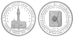 2021 Karaman Yunus Emre Türbesi (Gümüş) Darphane Hatıra Parası SERTİFİKALIDIR