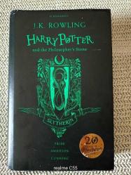 HARRY POTTER ve FELSEFE TAŞI 20. YIL ÖZEL BASKISI. HARRY POTTER and THE PHILOSOPHER S STONE SLYTHERIN EDITION.