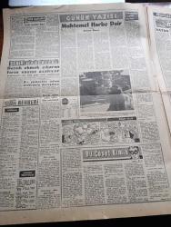 Havadis Gazetesi - 8 Şubat 1961 - 43.600.000 Dolarlık Yardım Çerçevesi Dahilinde Bol Miktarda İhtiyaç Maddesi İthal Edilecek - Yassıada'da Duruşmalar Yarın Başlıyor - Bulgurdağ'da Petrol Araması Hızlanıyor - Sivil Havacılık - Partilerin Kuruluş Hazırlıkları Hareretli Safhaya Girdi - Ege Üniversitesi Tıp Fakültesi Öğrencileri Tazminat Davası Açtı - Peter Zaroviç Tankerindeki Yangın Dün Söndü - Bozuk Ekmek Çıkaran Fırın Sayısı Azalıyor - Tecrübe Maymunu İnsan Yazan Orhan Seyfi Orhon Köşe - Temel Reis Çizen Ralph Stein - Kaçak Radyo Satan Şahıs Dün Yakalandı - Küba Basını Amerika'ya Hücuma Tekrar Başladı - Gazetelerden Başlıklar - Dünyanın En Büyük Motor Sergisi Londra'da Açıldı - Müzik Radyo Yazan Faruk Yener - Brigitte Bardot'u Karşı Panzehir - 40 Yaşından Büyükler İçin Polyo Aşısı - Basketbolda Tehir Maçı Fenerbahçe Beyoğluspor - Maç Biletlerine Zam Yapılması Muhtemel - Galatasaray'ı Mecmuası Çıktı - Futbol Yıldızları Boniperti İtalyan Yazan Vefki Türkkan - Gol Krallığında Son Durum -