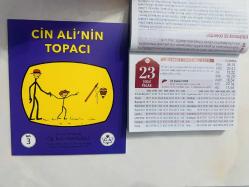 23 Şubat 2025 hediyelik orijinal Diyanet takvim yaprağı (Cin Ali kitabı hediyeli:)