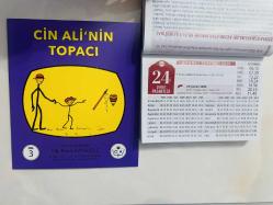 24 Şubat 2025 hediyelik orijinal Diyanet takvim yaprağı (Cin Ali kitabı hediyeli:)