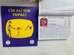 26 Şubat 2025 hediyelik orijinal Diyanet takvim yaprağı (Cin Ali kitabı hediyeli:)