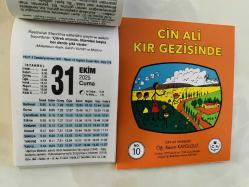 Efemera - 31 Ekim 2025 hediyelik orijinal Fazilet takvim yaprağı (Cin Ali kitabı hediyeli:) - kitantik - kitaLog