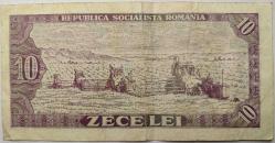 ROMANYA 10 LEI 1966 TEMİZ+ KONDÜSYON
