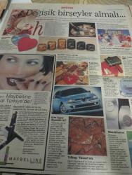 SABAH MELODİ YIlbaşı ALIŞVERİŞ GAZETESİ  - 26 Aralık 1998 -İpek Ongun-Loreal Paris-Mimoza dergisi-Ebru Şallı-Leyla Tekül-Mert Ali Başarır-Prima Bebek Bezi-IsaDora-Rubinstein-Loreal Perfection-Bourjois-Estee Lauder-Lancome-Margaret Astor-Yataş Yatak-Pierre Cardin-Dufy Koleksiyonu-Marks&Spencer-Ermenegildo Zegna-Damat&Tween-Sarar-Halil&cupido-Şirin Sever-Philips-She dergisi-Jagler-alternatif hediyeler-yeni yıl mekanları-alışveriş merkezleri-yılbaşı şıklığı-konyalı-kardeşe-anne babaya-sevgiliye-uygun hediyeler-arçelik-yılbaşı armağanları seçildi pırıl pırıl bir yıl-parlak ve kışkırtıcı-erkeklere sürpriz hediye-akmerkez-toyota-favori-zamanı yakalayın-noel baba-mum-seçkin objeler-özgün ve evrensel eşyalar-nişantaşı-osmanlı kültürü-mim Kemal Öke caddesi-99-pişirme grubu-cezbedici mekanlar-londra-sarar-tüyap Tepebaşı -oyuncak arabaların cazibesi -zarif ve sportif -ipekyolu-pipo aksesuarları -mithat selection-şık hediyeler