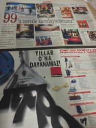 SABAH MELODİ YIlbaşı ALIŞVERİŞ GAZETESİ  - 26 Aralık 1998 -İpek Ongun-Loreal Paris-Mimoza dergisi-Ebru Şallı-Leyla Tekül-Mert Ali Başarır-Prima Bebek Bezi-IsaDora-Rubinstein-Loreal Perfection-Bourjois-Estee Lauder-Lancome-Margaret Astor-Yataş Yatak-Pierre Cardin-Dufy Koleksiyonu-Marks&Spencer-Ermenegildo Zegna-Damat&Tween-Sarar-Halil&cupido-Şirin Sever-Philips-She dergisi-Jagler-alternatif hediyeler-yeni yıl mekanları-alışveriş merkezleri-yılbaşı şıklığı-konyalı-kardeşe-anne babaya-sevgiliye-uygun hediyeler-arçelik-yılbaşı armağanları seçildi pırıl pırıl bir yıl-parlak ve kışkırtıcı-erkeklere sürpriz hediye-akmerkez-toyota-favori-zamanı yakalayın-noel baba-mum-seçkin objeler-özgün ve evrensel eşyalar-nişantaşı-osmanlı kültürü-mim Kemal Öke caddesi-99-pişirme grubu-cezbedici mekanlar-londra-sarar-tüyap Tepebaşı -oyuncak arabaların cazibesi -zarif ve sportif -ipekyolu-pipo aksesuarları -mithat selection-şık hediyeler