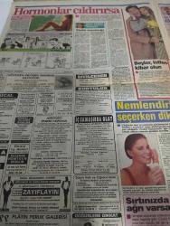 CUMARTESİ MELODİ KALİTELİ KADIN GAZETESİ  - 19 Ekim 1991 -cindy silvia-kevin costner-jane fonda-michael dougles-sinemanın süperstarları-tom Cruise -nicole kidman-kahvaltı-öğle yemeği -akşam yemeği -türk hava yolları -uğur yücel-kırık kalpler -hormonlar çıldırırsa-gülce seren-adet bozuklukları-aşk romanı -yaz yağmuru kokusu-eskici ve oğulları -kadir inanır -orhan kemal-çetin özkaya-şahin gök-fikret hakan-Levent inanır-şehnaz dilan-filiz taçbaş-nurhan nur-menderes samancılar-cengiz tezinci-cinsel sorunlarız-melodi mutfağı-dert ortağınız Gönül abla-pastırmalı ıspanak-şansınız bol olsun-milli piyango-ayşegül aldinç-nil burak-yasemin kutsi-izzet altınmeşe-cem karaca-grup piramit-gönül şarkıları-şener şen-haşmet asilkan-aziz üstel-fatih kısaparmak-mehmet akan-maide erçelebi-engin noyan-yeşilçam-zeki müren-safa önal-mine mutlu-yavuz tuğrul-müjde ar-akşam ekranı-süleyman turan-aşka giden yol