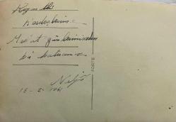 Bahçede çocuklarıyla birlikte poz veren anne-baba fotoğrafı 16.02.1961.ORİJİNAL SİYAH & BEYAZ, 14 x 9cm EBADINDA - 1940'LAR, 1950'LER, 1960'LAR ve 1970'LER