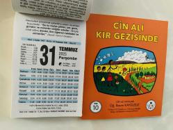 31 Temmuz 2025 hediyelik orijinal Fazilet takvim yaprağı (Cin Ali kitabı hediyeli:)