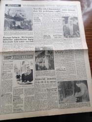 Havadis Gazetesi - 9 Şubat 1961 - İstanbul'da Ve Ankara'da Siyasi Faaliyet Son Derece Hararetlendi - Yassıada'da Duruşmalar Bugün Başlıyor - Ethem Yetkiner'le İlgili Rüşvet Davasına Bakıldı - Turhan Feyzioğlu İstifa Sebebini Açıkladı - Sputnik'ten Gelen Bazı Cümleler Zaptedildi - Kennedy Eşi Ve Kızı İle Fotoğraf - Frankenstein'in Evinde Üç İnsan İskeleti Bulundu - Kıbrıs Meclisinde Türk Mebusları Rumları Destekledi - Bu Ceset Kimin Yazan W. J. Yazı Dizisi - Bahtiyar Şair Yazan Orhan Seyfi Orhon Köşe Yazısı - Temel Reis Çizen Ralph Stein - Birleşik Arap Cumhuriyetinin Yeni Anayasası - Aya Gidecek Gemi İki Kişi Taşıyacak - İstanbul Ankara Radyosu Programı - Futbol Federasyonu Harita Üzerinde Ecnebi Antrenör Arıyor - Fenerbahçe Bugün Çalışacak İstanbulspor Yarın Akşam Ankara'ya Gidecek - Galatasaray Hapoel İçin Antreman Yapıyor - Adana'da 11 12 Şubatta Yaşar Doğu İçin Güreş Müsabakaları Yapılacak