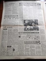 Havadis Gazetesi - 12 Şubat 1961 - Umumi Muvazene Ve Külhan Bütçelerle Birlikte 1961 Yılı Bütçesi 10 Milyar 541 Milyon 152 Bin 001 lira - Yeni Kurulan 4 Parti Dün Müracaat Etti - Resim Ve Heykel Sergisi - Topkapı Olayları Davasının Müdafaasına Devam Edildi - Ay'a Gönderilen Bir Mesaj Gönderildi - Şairlik Deliliği Yazan Orhan Seyfi Orhon Köşe Yazısı - Nükleer Denemeler Konferansı Yazan Cemil Monus Köşe Yazısı - Temel Reis Çizen Ralph Stein - Bu Ceset Kimin Yazan W. J. Yazı Dizisi - Şarkın Atmosferi ve Sihri İle Dolu Olan Bir Şehir Dakka - Marilyn Monroe Sıhhate Kavuştu - Hayır Hayır Yazan Pierre Lewis Yazı Dizisi - Sarışın Yıldız Anita Ekberg İtalyan Komiği Walter Chiari İle Bir Arada Görülüyor Fotoğraf - İstanbul Ankara Radyosu Programı - Yorgun Galatasaray Vefa Karşısında Zorlandı 2 0 - Fenerbahçe Şekerhilal'ı Güzel Oyunu İle Yendi - Milli Ligde Bugün - Feriköy Puan Cetvelindeki Durumunu Düzeltiyor