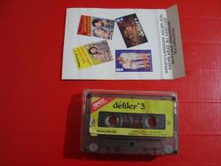 ZEKİ ALASYA METİN AKPINAR DELİLER 3  KAĞIT BASKI KASET