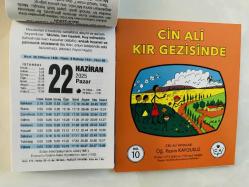 22 Haziran 2025 hediyelik orijinal Fazilet takvim yaprağı (Cin Ali kitabı hediyeli:)