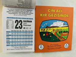 23 Haziran 2025 hediyelik orijinal Fazilet takvim yaprağı (Cin Ali kitabı hediyeli:)