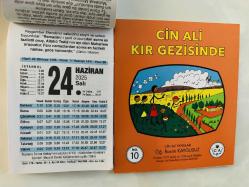 24 Haziran 2025 hediyelik orijinal Fazilet takvim yaprağı (Cin Ali kitabı hediyeli:)