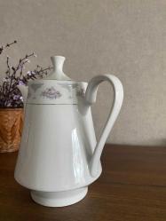 Vintage Silverie Fine China Sapphire model porselen çaydanlık