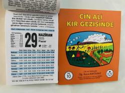 29 Haziran 2025 hediyelik orijinal Fazilet takvim yaprağı (Cin Ali kitabı hediyeli:)