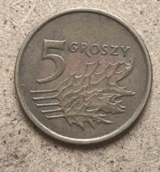Polonya 5 Groszy 2002