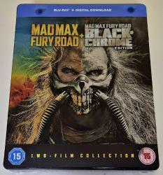 MAD MAX Fury Road Blu-ray Black & Chrome Edition Limited Edition Steelbook