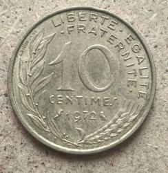 Fransa 10 centim 1972