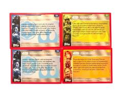 Star Wars - Dearth Vader gemiyi arıyor / 4 adet topps kart