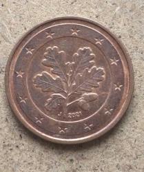 Almanya 2 Euro cent 2021