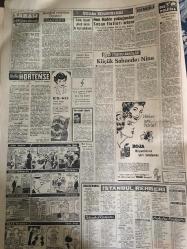 YENİ SABAH GAZETESİ 4 EKİM 1958 YIL :21 SAYI :7034--Kıbrıs meselesinde ,İngiltere İşçi Partisi Türkiye ye karşı cephe alıyor ---Dr.Kırdar :Türkiye de Tifo salgını yoktur dedi --Menderes zamlarla meşgul oldu --Kaniye Sipahiler  dün yavrularına kavuştu ---İthal taleplerinde muvazenesizlik var ---Şemi Ergin Manisa D.P Başkanı Olmuyor ---Gıda maddeleri borsa kurulacak ---Atatürk Üniversitesin 17 Kasım da Açılıyor ---İstanbul semtine tiyatro :Siyavuşgil ---Ham madde  yokluğundan sabun  fiyatları artıyor ---Radyo Programları ---Kira ihtikarı M.Korunma dairelerini meşgul ediyor ---Karagümrük ,Kasımpaşa yı son 7 dakikada yendi :2-0 ----Beşiktaş değişik tertiple oynayacak --Milli Takıma devamlı bir antrenör aranıyor ---Puanlı Atletizm Müsabakaları Finalleri ,Bugün Yapılacak --Atina da şaşkınlık devam ediyor --