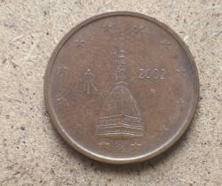 İtalya 2 Euro cent  2002