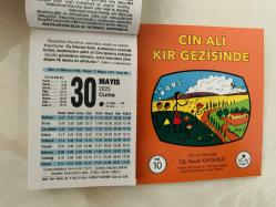 30 Mayıs 2025 hediyelik orijinal Fazilet takvim yaprağı (Cin Ali kitabı hediyeli:)