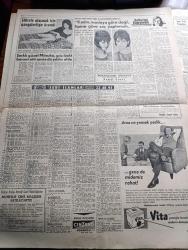 Hürriyet Gazetesi - 13 Haziran 1961 - Cumhuriyet Halk Partisi Tahrike Kapılmayacak - Cemal Gürsel Cemal Madanoğlu İle Başbaşa Yemek Yedi - Bu Yıl Sigara Fiyatlarında İndirim Yok - Dünya Bankası Yirmi Milyon Dolar Veriyor - Sabık Başvekil Adnan Menderes'in Avukatı Burhan Apaydın İle Zihni Kanmaz Mahkum Oldu - Sabıklar Doğruyu Şimdi Anlamışlar - Toto İkramiyesiyle Uçak Alıp Seyahate Çıkmışlar - Gün Battıktan Sonra Aşk Romanı Yazan Elizabeth Seiffert Yazı Dizisi - Hilton'a 6 Yılda Giren Para 6 Milyon Dolar - Dedektif Nik'in Maceraları Çizgi Roman - Prenses Süreyya Yeni Bir Hayata Kavuşmak Üzere - Mavi Ufuklar Aşk Ve Macera Romanı Çizen Faruk Geç - Defterimi Kapıyorum Aşk Romanı Yazan Fazıla Atabek Yazı işleri - İnternationale Kulübü Pele'ye  7 Milyon 700 Bin Lira Teklif Etti - Greaves Milan Forması İle - Feriköy Antrenör Kutik'le Prensip Anlaşmasına Vardı - Fatoş Çizgi Roman - Güngörmüşler Çizgi Roman - Gökler Hakimi Gordon Çizgi Roman - Nilüfer Çizgi Roman - Fenerbahçe Kampa Giriyor