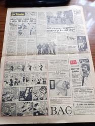 Hürriyet Gazetesi - 13 Haziran 1961 - Cumhuriyet Halk Partisi Tahrike Kapılmayacak - Cemal Gürsel Cemal Madanoğlu İle Başbaşa Yemek Yedi - Bu Yıl Sigara Fiyatlarında İndirim Yok - Dünya Bankası Yirmi Milyon Dolar Veriyor - Sabık Başvekil Adnan Menderes'in Avukatı Burhan Apaydın İle Zihni Kanmaz Mahkum Oldu - Sabıklar Doğruyu Şimdi Anlamışlar - Toto İkramiyesiyle Uçak Alıp Seyahate Çıkmışlar - Gün Battıktan Sonra Aşk Romanı Yazan Elizabeth Seiffert Yazı Dizisi - Hilton'a 6 Yılda Giren Para 6 Milyon Dolar - Dedektif Nik'in Maceraları Çizgi Roman - Prenses Süreyya Yeni Bir Hayata Kavuşmak Üzere - Mavi Ufuklar Aşk Ve Macera Romanı Çizen Faruk Geç - Defterimi Kapıyorum Aşk Romanı Yazan Fazıla Atabek Yazı işleri - İnternationale Kulübü Pele'ye  7 Milyon 700 Bin Lira Teklif Etti - Greaves Milan Forması İle - Feriköy Antrenör Kutik'le Prensip Anlaşmasına Vardı - Fatoş Çizgi Roman - Güngörmüşler Çizgi Roman - Gökler Hakimi Gordon Çizgi Roman - Nilüfer Çizgi Roman - Fenerbahçe Kampa Giriyor