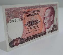 100 Türk Lirası  7 Emisyon Yüz TL