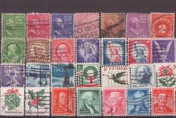 Amerika  Damgalı Pul Lotu  --YL521