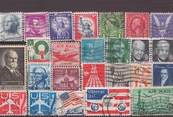 Amerika  Damgalı Pul Lotu  --YL514