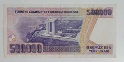 500000 Türk Lirası 7 Emisyon  Beşyüz Bin TL.