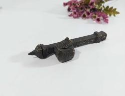 Pirinç Divit - Hokka - Antika Tarzı Kalemlik - Hattat Kalemliği - Küçük Boy