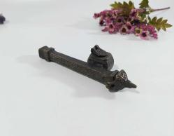 Pirinç Divit - Hokka - Antika Tarzı Kalemlik - Hattat Kalemliği - Küçük Boy