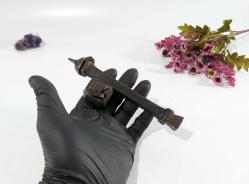 Pirinç Divit - Hokka - Antika Tarzı Kalemlik - Hattat Kalemliği - Küçük Boy