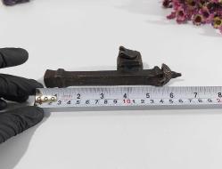 Pirinç Divit - Hokka - Antika Tarzı Kalemlik - Hattat Kalemliği - Küçük Boy