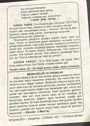 28 ŞUBAT 2001 - TAKVİM YAPRAĞI - DOĞUM GÜNÜ HEDİYESİ - BÜYÜK SAATLİ MAARİF TAKVİMİ - ATATÜRK - YUSUF ZİYA ORTAÇ - GAZİ MUSTAFA KEMAL PAŞA İSTANBUL'UN FAHRİ HEMŞERİSİ - İSVEÇ REİSİ CUMHURU OLAF PALME'NİN VEFATI - MENEKŞELER VE İNSANLAR