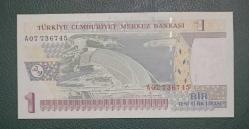 LOT.11 » 8 Emisyon A 07 seri çil 1 Yeni Lira