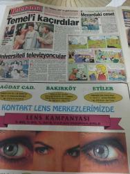 SABAH MELODİ GAZETESİ VE SABAH TELERAMA GAZETESİ KADINLARA ÖZEL - 2 Mayıs 1994 -Karikatürler-Walt Disney/Boncuk-Mort Walker-Dick Browne/Bizim Aile-Tom Armstrong/Marvin-Graham Allen-John Dodd/Kral Kedi-Süleyman Turan/Dön Artık-Astroloji-Bülent Kısa-Klinik-Meltem Pusat-Telerama Programı-Sabah Filmleri-Öğlen Filmleri-Akşam Filmleri-Erdoğan Sevgin-hastane-ablam Polatlı çizgi fenerbahçe-galatasaray-erol user-şampiyonluk tartışması-ahmet Vardar dönüyor-a takımı-savaş ay-cenk koray-atatürk-öğrencinin aşkı-mahallenin muhtarları-necati bilgiç-ümit tokcan-sami aksu-süreyya davulcuoğlu-necmettin erbakan-suudi arabistan-objektif-kadir çelik-yalan rüzgarı-mezardaki ceset-iletişim fakültesi-tayfun akgüner-emin divrik-bebekler-destan-tamer yiğit-ayşen cansev-mesut engin-orhan elmas-meltem doğanay-tarık akan-gülşen bubikoğlu-ayhan ışık-bahar erdeniz-selin değilmen-yıldırım harekatı-umut sokağı-kadir inanır-geçit yok-ipek çeken-sonsuz göz yaşları-yüzbaşı amerika-akşam keyfi-hayat okulu-kur'an-ı Kerim