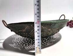 Antika Süzgeç - Kevgir Bakır Süzgeç Mutfak Objesi Eşya - NADİR Boy