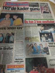SABAH MELODİ GAZETESİ VE SABAH TELERAMA GAZETESİ KADINLARA ÖZEL - 30 Haziran 1993 -Karikatürler-Walt Disney/Boncuk-Mort Walker-Dick Browne/Bizim Aile-Tom Armstrong/Marvin-Graham Allen-John Dodd/Kral Kedi-Süleyman Turan/Dön Artık-Astroloji-Bülent Kısa-Klinik-Meltem Pusat-Telerama Programı-Sabah Filmleri-Öğlen Filmleri-Akşam Filmleri-Erdoğan Sevgin-radyo televizyon yüksek kurulu-ali poyrazoğlu-seninki benden kara-neco pakistan'da-mahallenin muhtarları-erkan can-sibel tan-üstten batum-ayşen gruda-aykut oray-dursun Ali sarıoğlu-hülya erçel-büyükçekmece-ayten gümüş-insanlık hali-güner ümit-turnike-haydarpaşa-melih gülgen-kadir inanır-geniş aile-kaçaklar-seni yakacaklar-ibrahim tatlıses-perihan savaş-necla nazır-Ekrem bora-çocuk ve deniz-ördekten hikayeler-yarınları ararken-haberler-seç bakalım-amiral battı-saklambaç-anılarla müzik-tenis turnuvası-3 kişilik dünya-kırık çanaklar-haberler-hava durumu-turgut özatay