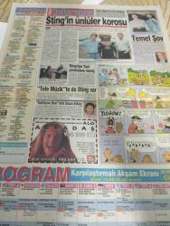 SABAH MELODİ GAZETESİ VE SABAH TELERAMA GAZETESİ KADINLARA ÖZEL - 30 Haziran 1993 -Karikatürler-Walt Disney/Boncuk-Mort Walker-Dick Browne/Bizim Aile-Tom Armstrong/Marvin-Graham Allen-John Dodd/Kral Kedi-Süleyman Turan/Dön Artık-Astroloji-Bülent Kısa-Klinik-Meltem Pusat-Telerama Programı-Sabah Filmleri-Öğlen Filmleri-Akşam Filmleri-Erdoğan Sevgin-radyo televizyon yüksek kurulu-ali poyrazoğlu-seninki benden kara-neco pakistan'da-mahallenin muhtarları-erkan can-sibel tan-üstten batum-ayşen gruda-aykut oray-dursun Ali sarıoğlu-hülya erçel-büyükçekmece-ayten gümüş-insanlık hali-güner ümit-turnike-haydarpaşa-melih gülgen-kadir inanır-geniş aile-kaçaklar-seni yakacaklar-ibrahim tatlıses-perihan savaş-necla nazır-Ekrem bora-çocuk ve deniz-ördekten hikayeler-yarınları ararken-haberler-seç bakalım-amiral battı-saklambaç-anılarla müzik-tenis turnuvası-3 kişilik dünya-kırık çanaklar-haberler-hava durumu-turgut özatay