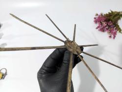 Antika Pervane - Kirman - Demir İp Sarma Aleti - Dönen Metal Alet