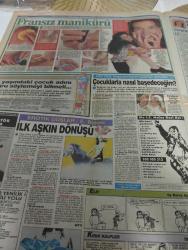 MELODİ KALİTELİ KADIN GAZETESİ  - 5 Aralık 1991 -boğaza Demir atanlar-cengiz kurtoğlu-tarabya'nın mıknatısı-arif susam-fedon-kadınlar daha uzun yaşıyor-tıp bülteni-emirgan köşem-mehmet olcayto-atilla yelken-kuruçeşme-havayı temizleyen bitkiler- evlilik dediğin-Fransız manikürü-boşanan kadını çıldırtan sorunlar-erotik düşler-kırık kalpler-alo darbukatör bayram-ilk aşkım dönüşü-yarın yarın-bir aşk hikayesi-hülya avşar-selçuk özer-kerem yılmazer-kadir akgül-sami güçlü-cinsel sorunlarınız-melodi mutfağı-beyaz soslu karnabahar-dert ortağınız-gönül abla-devlerin filmi-bir masal gibi-deniz gurbetçileri-olacak o kadar televizyonu-alev gibi kız-seren serengil-uzaktaki sevgili-süleyman Turan