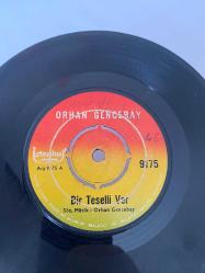 Orhan Gencebay Bir Teselli Ver plak 45lik